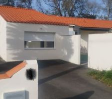 Mur d'enceinte AVANT travaux