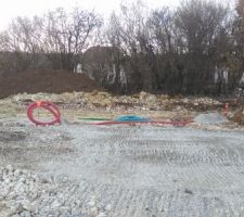 Fin du terrassement