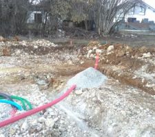 Fin du terrassement