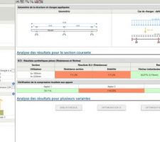BE charpente : valeurs pannes 18cm