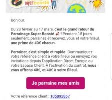 Consuel electrique validé
Go chez direct energie
Si cela vous interesse je vous parraine si vous m envoyez votre mail ;)
#parrainage