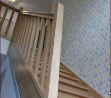 Vue montée escalier