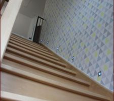 Vue montée escalier