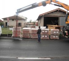 Livraison des materiaux