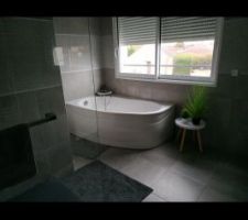 Changement de la baignoire...