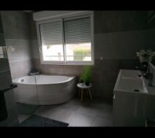 Changement de la baignoire...