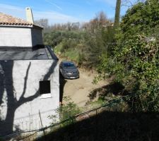 Remblaiement du chemin d?accés