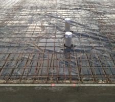 Construction de la dalle