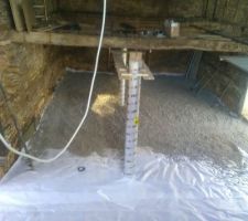 Mise en place géotextile et tout venant (0/35)