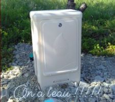 Compteur d'eau, enfin là !