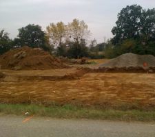 Début des travaux d'aménagement