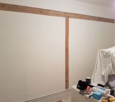 Chambre coté jardin 2eme etage, on fini ce qu'il reste