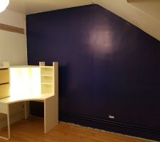 Chambre coté jardin 2eme etage, on fini ce qu'il reste