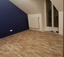 Chambre coté jardin 2eme etage, on fini ce qu'il reste