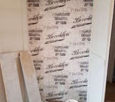 Chambre coté jardin 2eme etage, on fini ce qu'il reste