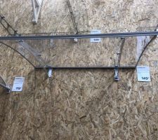 Id&eacute;e Marquise porte entr&eacute;e mais sans conviction pour l'instant on r&eacute;fl&eacute;chie