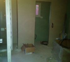 Placo chambre d'amis