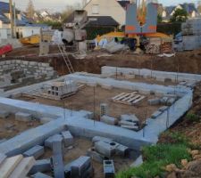 Semelles et vide sanitaire