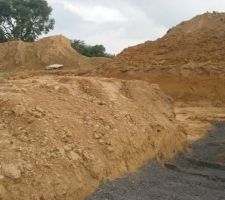 Acc&egrave;s au chantier pour notre maison