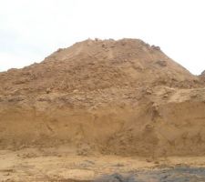 Comme nous avons 2 maisons, nous avons voulu nous d&eacute;barrass&eacute; d'un tas de terre sur les 2, soit 250m3