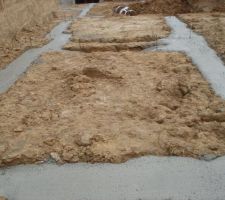 Fondations coul&eacute;es chez mon beau-fr&egrave;re