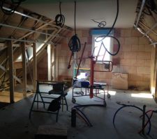 Isolation et plafond placo