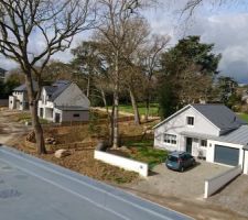 Vue du toit