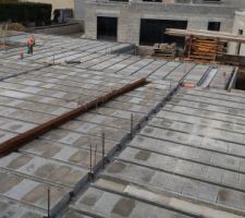 Poutrelles hourdis béton rdc