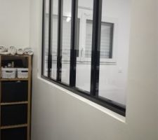 Quelques jours apres notre emmenagement