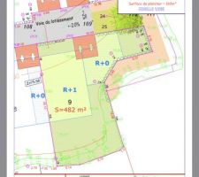 Terrain jardins de bel air lot 9