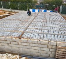 Ferraillage en cours