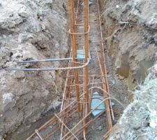 Ferraillage des semelles filantes