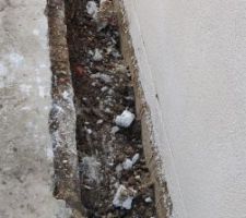 Remblais des terres en limite s&eacute;parative