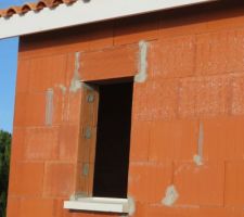 Seuils des fen&ecirc;tres pos&eacute;s