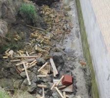 Pompage en vue des travaux de drainage