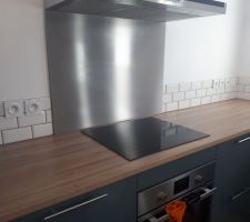 Faïence de la cuisine posée