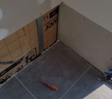 Placo en cours d'&ecirc;tre changer a l'emplacement moissis.