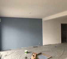 1er couche couleur - Salle à manger