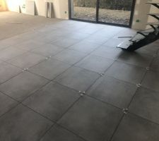Semaine 12 : Début du lot carrelage
