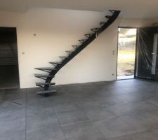 Semaine 12 : Début du lot carrelage
