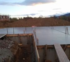 Dalle + vide sanitaire