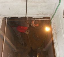 L'acc&egrave;s de la cave