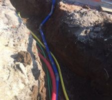 Raccordement de la borne à la maison