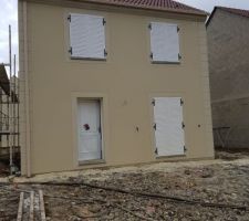 Crépis en cours façade avant