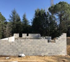 Vue sur la fa&ccedil;ade ouest