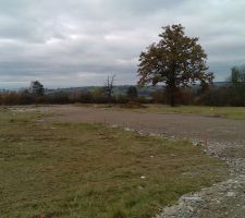 Future route du lotissement