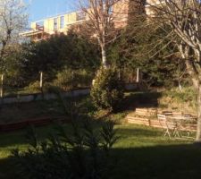 Nouveaux logements au fond du jardin