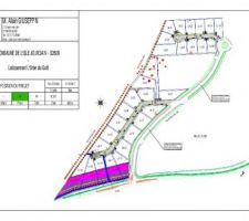 Plan du lotissement