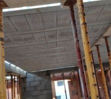 Dalle étage poutrelles hourdis béton