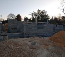 El&eacute;vation des murs